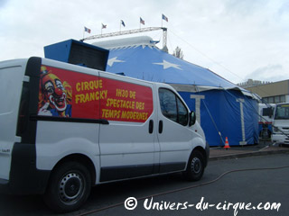 Marne: le Cirque Francky poursuit sa tournée en périphérie de Reims