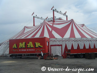 Normandie: le Cirque Amar à Evreux et à Lisieux