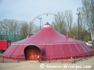 Hauts-de-Seine: derniers jours de la Compagnie Baro d'Evel Cirk à l'Espace Cirque d'Antony