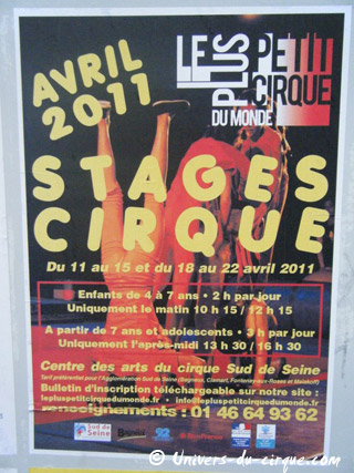 Ile-de-France: stages de cirque pendant les vacances de printemps en région parisienne