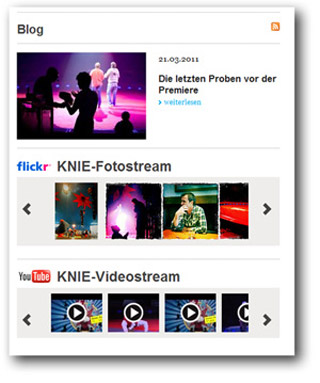 Suisse: le nouveau site internet du Cirque Knie