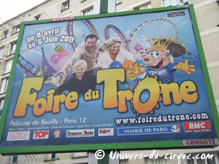 Paris: l'édition 2011 de la Foire du Trône se prépare