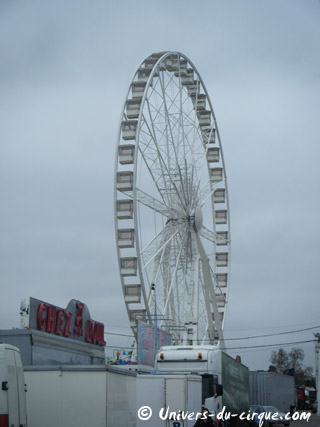 Paris: l'édition 2011 de la Foire du Trône se prépare