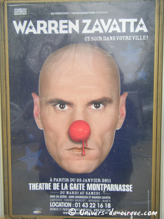 Paris: campagne d'affichage de Warren Zavatta dans les commerces de la capitale
