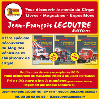 Offre spéciale des Editions Jean-François Lecoutre