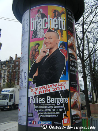 Paris: Arturo Brachetti de retour aux Folies Bergère du 04 au 26 juin 2011