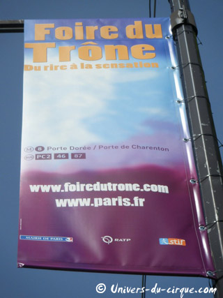 Paris: ouverture de l'édition 2011 de la Foire du Trône le 08 avril 2011