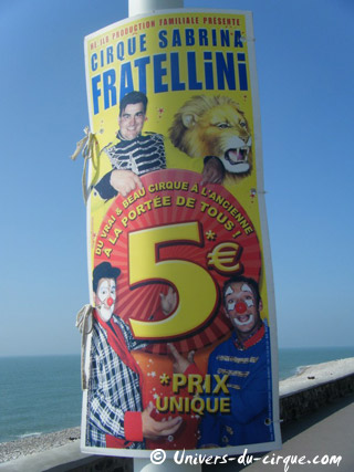 Seine-Maritime: le Cirque Sabrina Fratellini à Sainte Adresse du 08 au 13 avril 2011