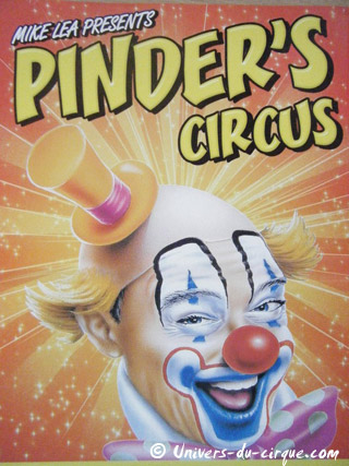 Grande-Bretagne: le site internet du Pinder's Circus