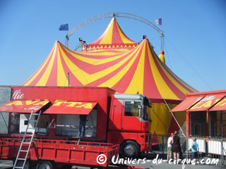 Marne: le Cirque Willie Zavatta en tournée à Reims