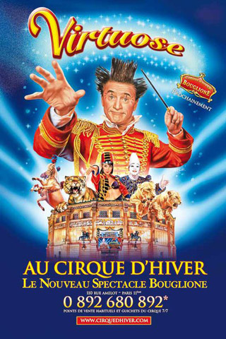 Paris: l'affiche du spectacle 