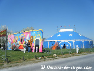 Marne: le Cirque Francky de passage à Bétheny