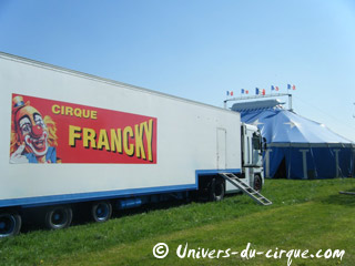 Marne: le Cirque Francky de passage à Bétheny