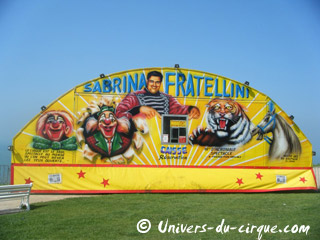Seine-Maritime: derniers jours du cirque Sabrina Fratellini à Sainte Adresse