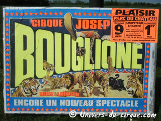 Yvelines: le séjour du Cirque Joseph Bouglione à Plaisir se poursuit jusqu'au 01er mai 2011