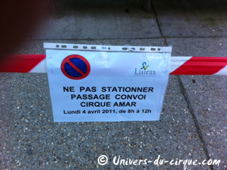 Calvados: la mairie de Lisieux facilite l'arrivée du Cirque Amar en ville