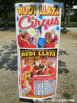 Le spectacle 2011 du Rudi Llata Circus