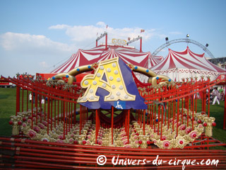 Seine-Maritime: le démontage du Cirque Amar à Dieppe en images