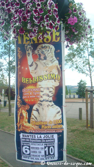 Yvelines: le Cirque de Venise à Mantes-La-Jolie du 06 au 10 juillet 2011
