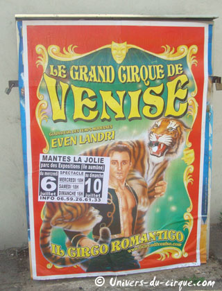 Yvelines: le Cirque de Venise à Mantes-La-Jolie du 06 au 10 juillet 2011