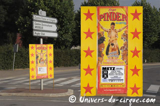 Moselle: le Cirque Pinder à Metz du 30 juin au 03 juillet 2011