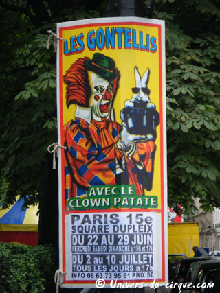 Ile-de-France: principaux spectacles de cirque en région parisienne en juillet 2011