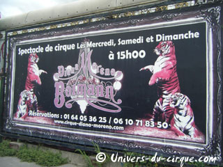 Ile-de-France: principaux spectacles de cirque en région parisienne en juillet 2011