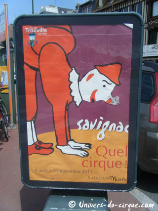 Calvados: l'exposition Savignac sur le thème du cirque se poursuit à Trouville-sur-Mer jusqu'au 31 décembre 2011
