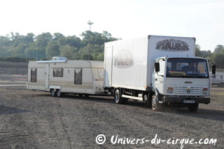 Moselle: le Cirque Pinder a quitté Metz le lundi 04 juillet au petit matin