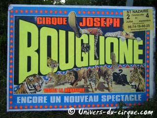 Loire-Atlantique: le Cirque Joseph Bouglione à Saint Nazaire jusqu'au 04 septembre 2011