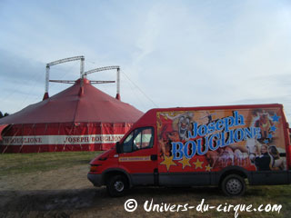 Loire-Atlantique: le Cirque Joseph Bouglione à Saint Nazaire jusqu'au 04 septembre 2011