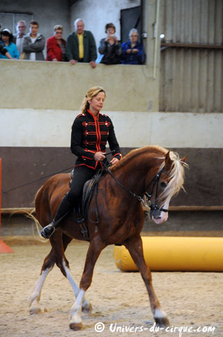 Haute-Marne: Sacha Houcke et Gaby Dew au Haras de Montier en Der
