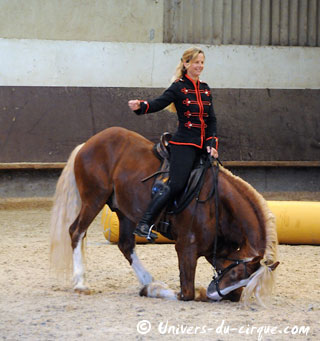 Haute-Marne: Sacha Houcke et Gaby Dew au Haras de Montier en Der
