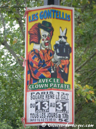 Paris: le Cirque Gontellis dans le 13 arrondissement jusqu'au 31 juillet 2011