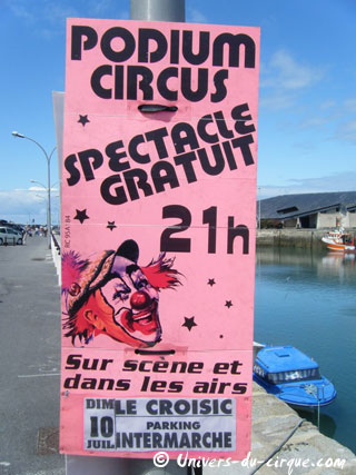 Loire-Atlantique: le Podium Circus en tournée estivale