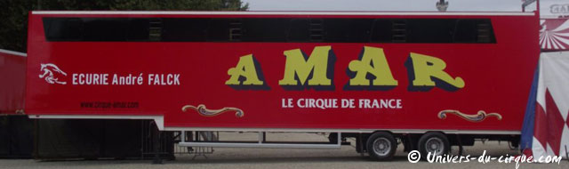 Du nouveau dans les convois animaliers du Cirque Amar