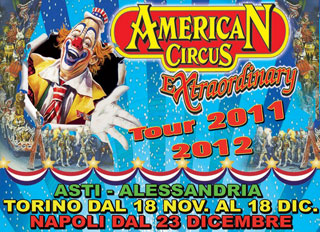 Italie: la tournée 2011-2012 de l'American Circus Togni se prépare