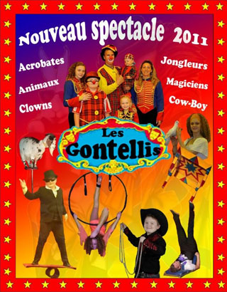Paris: le Cirque Gontellis dans le 20 arrondissement du 17 août au 18 septembre 2011