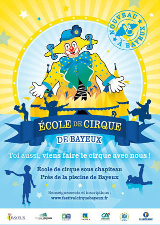 Calvados: une école du cirque à Bayeux