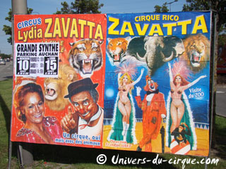Nord: le Cirque Lydia Zavatta à Grande Synthe du 10 au 15 août 2011