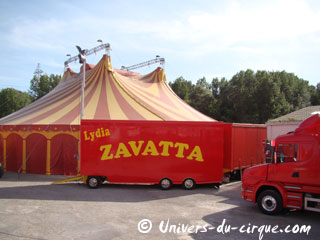 Nord: le Cirque Lydia Zavatta à Grande Synthe du 10 au 15 août 2011