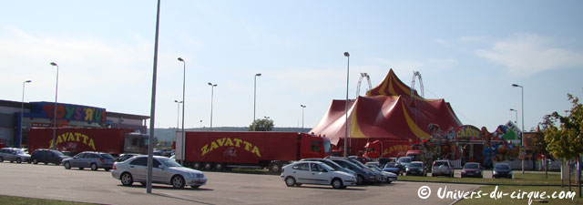 Seine-Maritime: le Cirque Achille Zavatta Fils à Tourville-La-Rivière du 12 au 21 août 2011