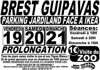 Finistère: les prochaines étapes du Nouveau Cirque Jean Richard