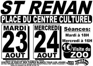 Finistère: les prochaines étapes du Nouveau Cirque Jean Richard