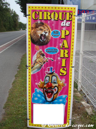 Les nouvelles affiches du Cirque de Paris
