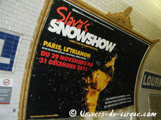 Paris: le Slava's Snow Show au Trianon du 29 novembre au 31 décembre 2011