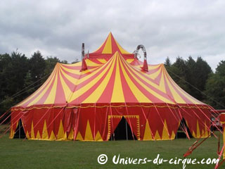 Le nouveau chapiteau du Cirque Willie Zavatta