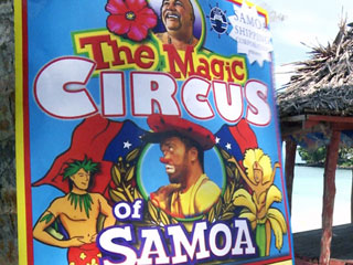 Télévision: le Magic Circus of Samoa à l'honneur dans Thalassa sur France le 14 octobre 2011