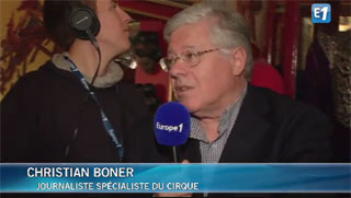 Radio: Europe 1 au Cirque d'Hiver Bouglione