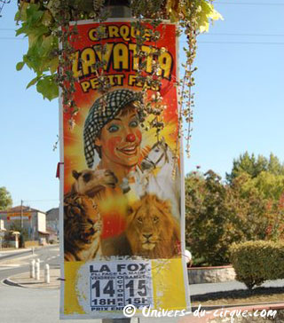 Lot-et-Garonne: un Cirque Zavatta à Lafox les 14 et 15 octobre 2011